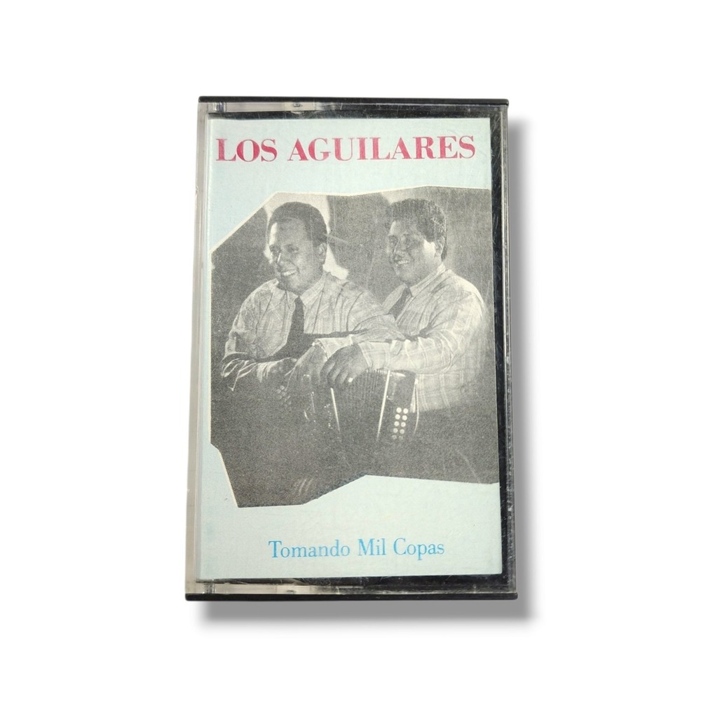 Los Aguilares "Tomando‎ Mil Copas" Vintage Cassette Tape